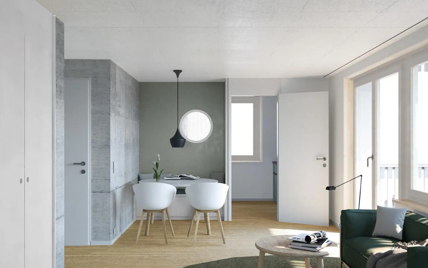 Stilvolle Wohnung mit modernem Design - Foto 3 von 3