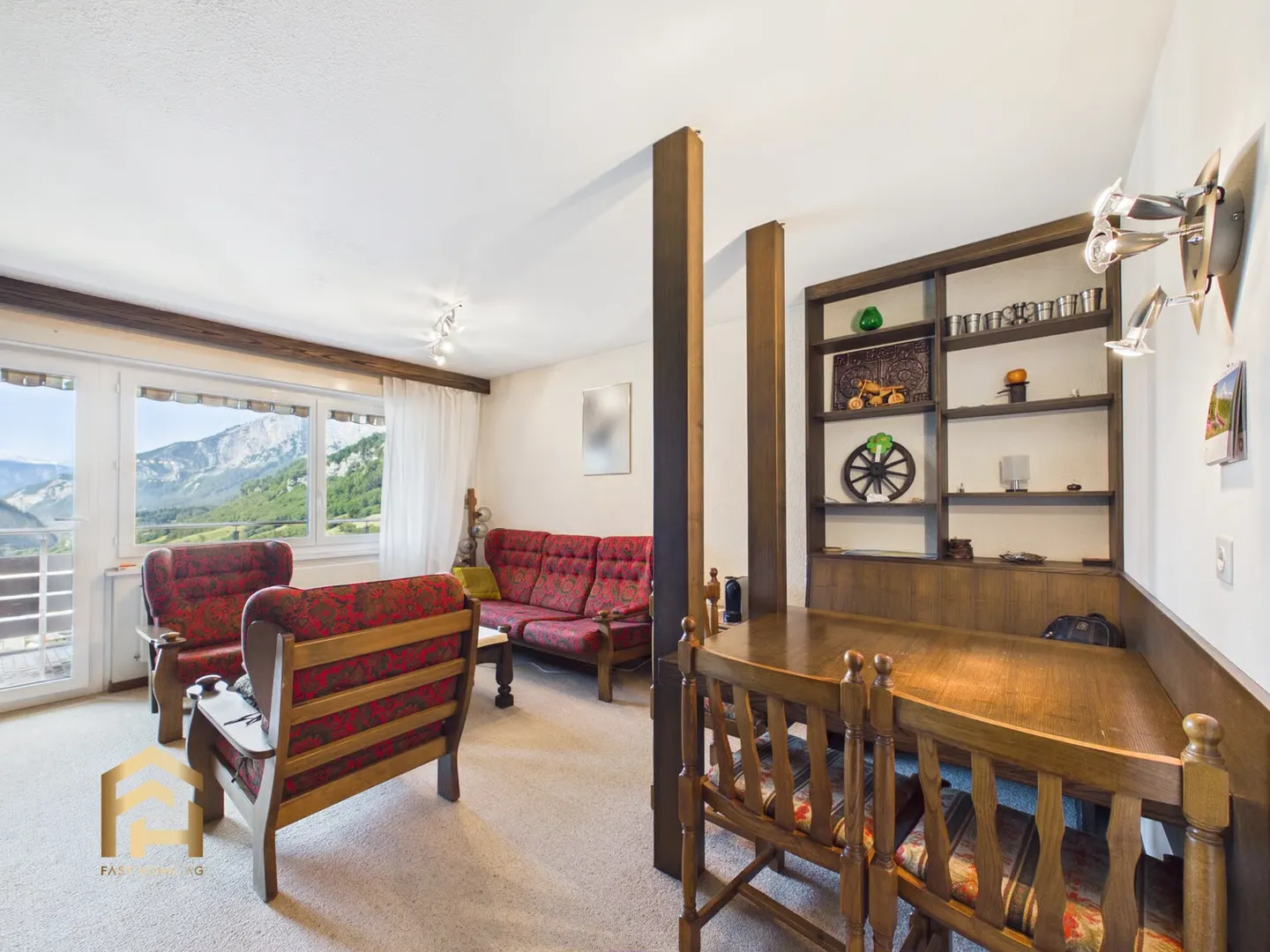 Charmante Wohnung mit Bergblick - Foto 1 von 13