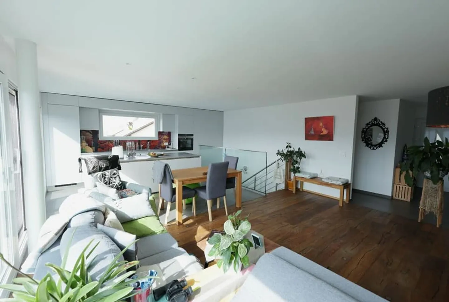 Dachgeschoss-Duplex mit 3,5 Zimmern und Dachterrasse - Foto 3 von 13