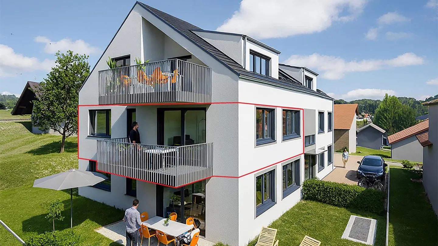New construction project Bündtenstrasse with five apartments (Apartment 3) - Photo 3 of 5