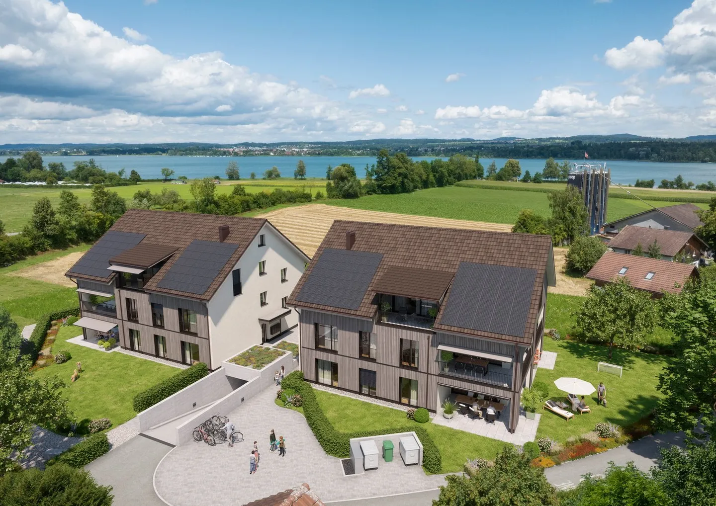 Nuovo edificio "SERAEL" - Vista non ostacolata sul lago Greifen, tranquillo e vicino al villaggio - Foto 2 di 11