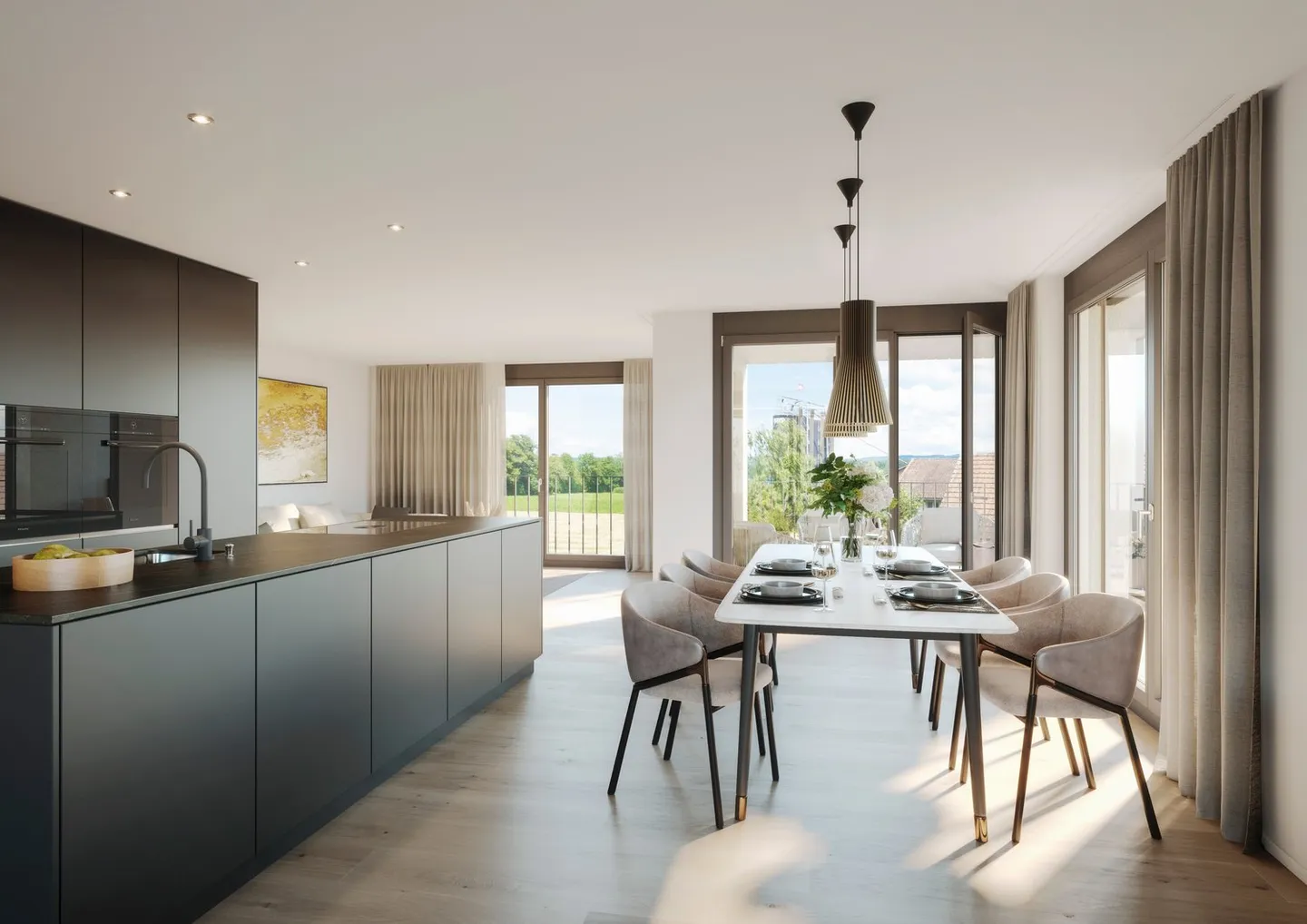 Nuovo edificio "SERAEL" - Vista non ostacolata sul lago Greifen, tranquillo e vicino al villaggio - Foto 6 di 11