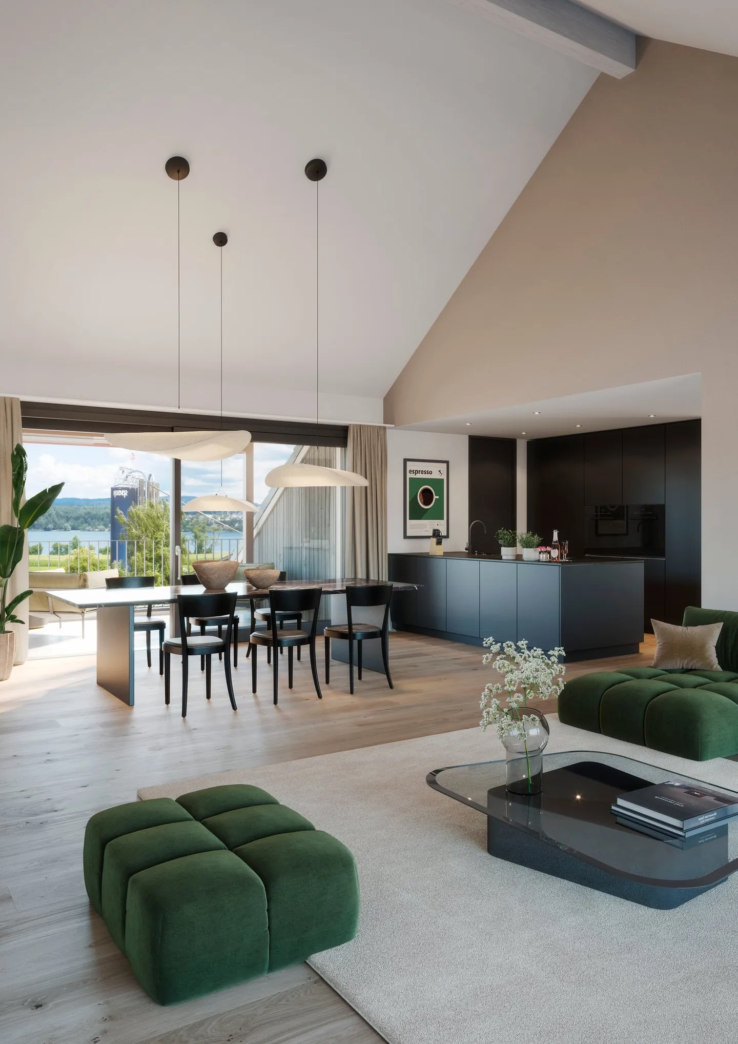 Nuovo edificio "SERAEL" - Vista non ostacolata sul lago Greifen, tranquillo e vicino al villaggio - Foto 7 di 11