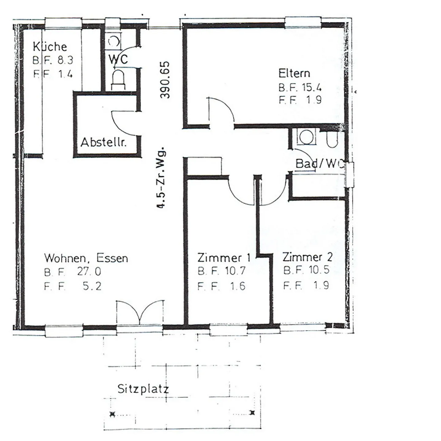 4.5-room apartment in a child-friendly environment - Photo 6 of 6