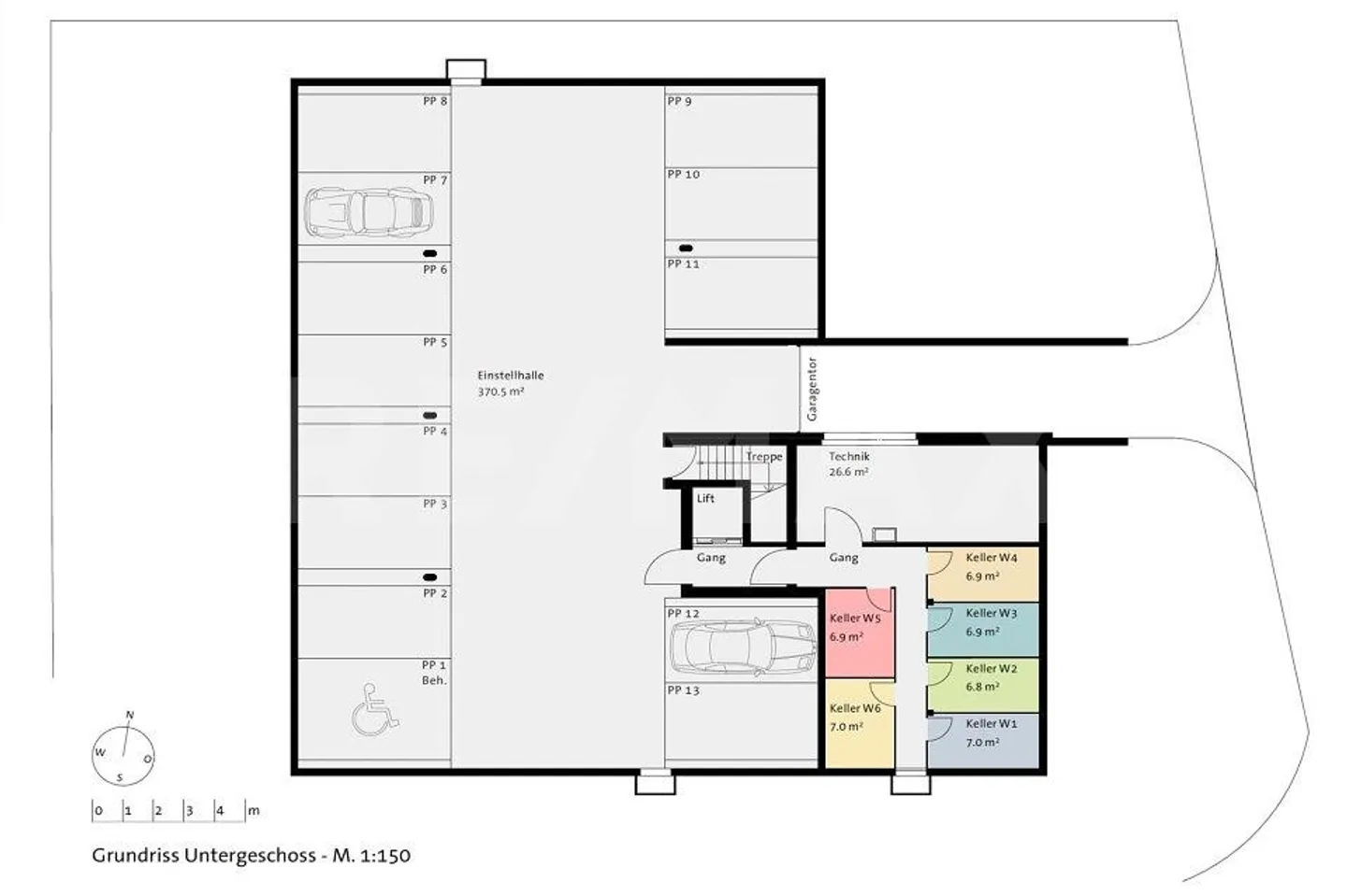 Penthouse apartment in sustainable new building in a central location - Photo 6 of 6