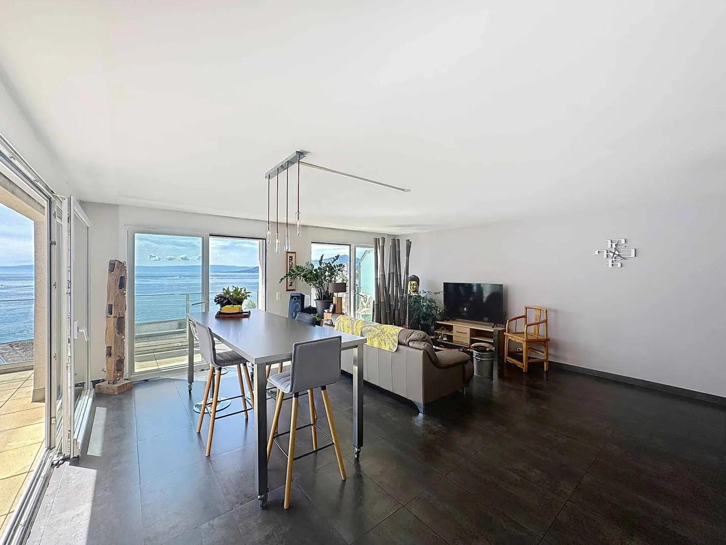 Attico 3.5 camere con una bellissima vista sul lago - Foto 2 di 12