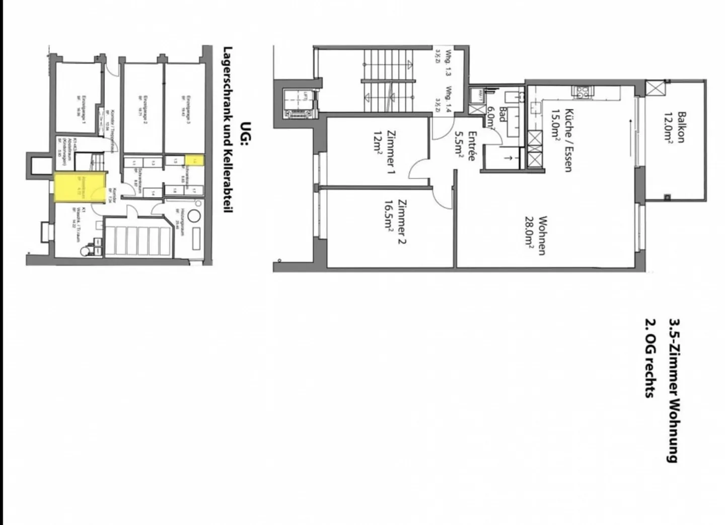 Helle 3.5-Zimmer-Wohnung - Foto 6 von 6