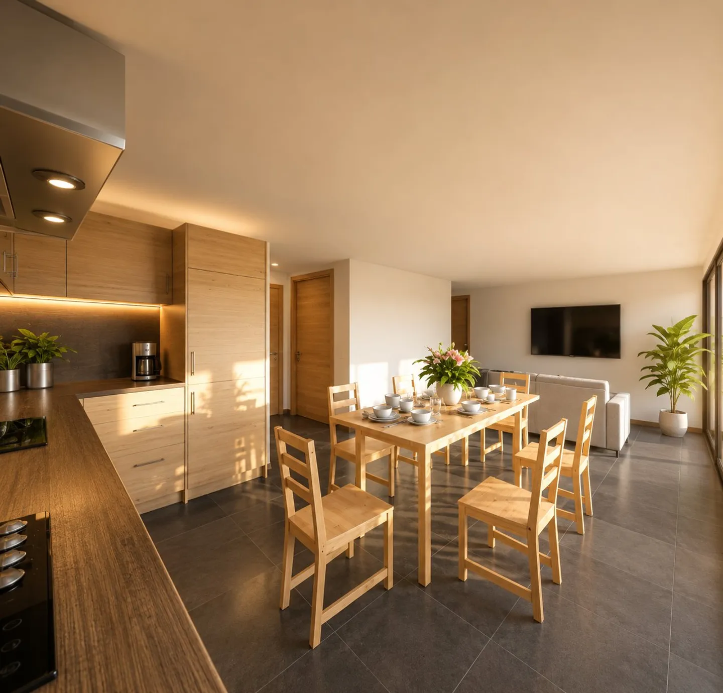 Modernes Apartment mit Terrasse - Foto 1 von 6