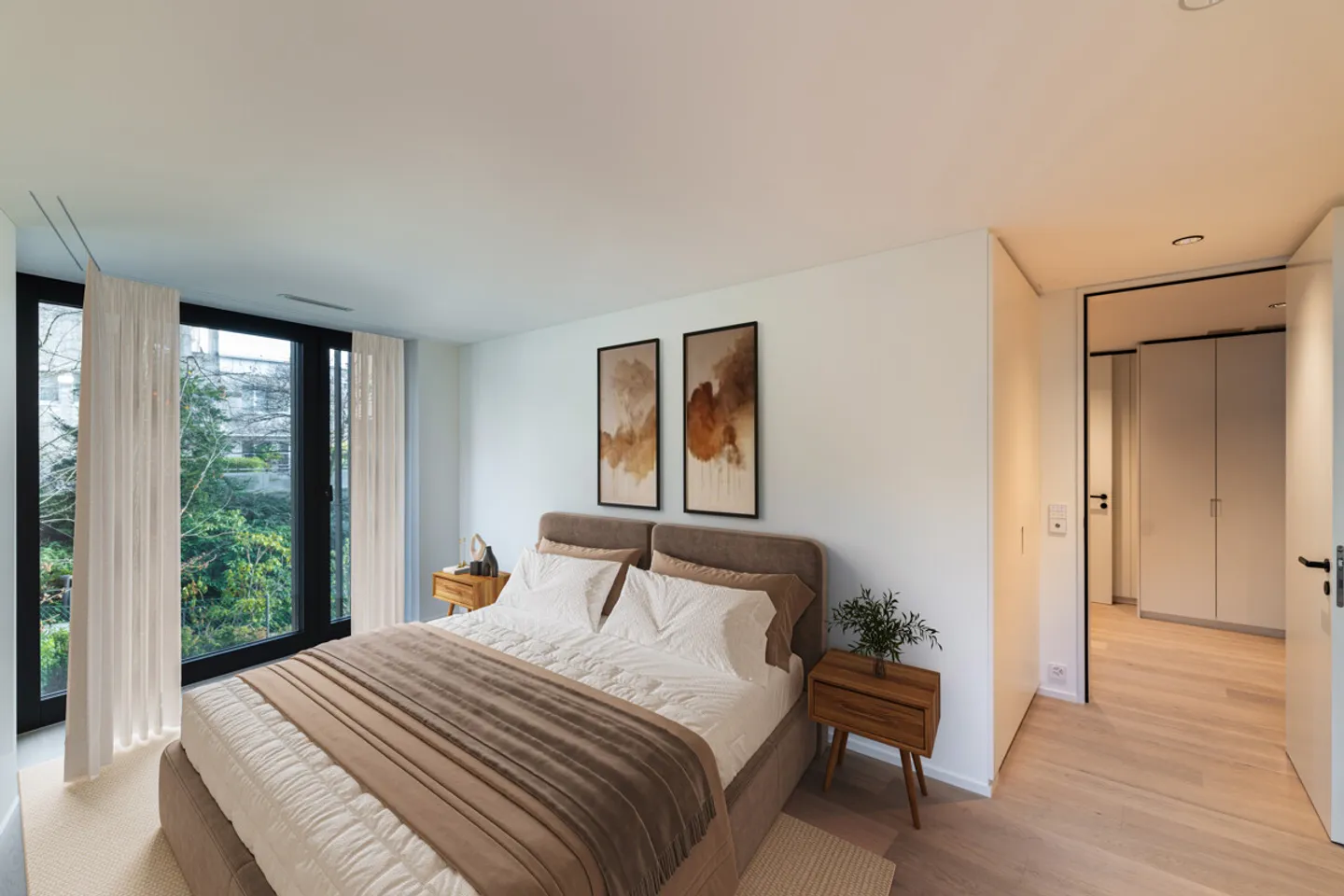 Zürichberg: esclusivo appartamento di 3,5 locali con vista lago - Foto 3 di 6