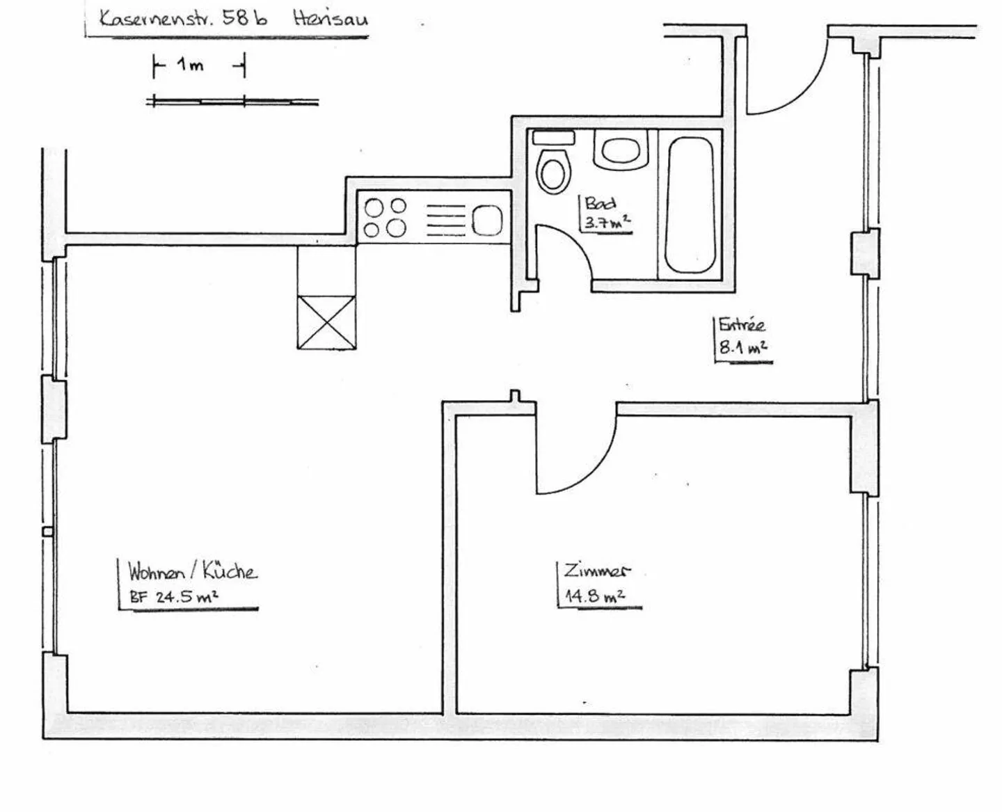 Charmante Wohnung mit Balkon - Foto 7 von 7