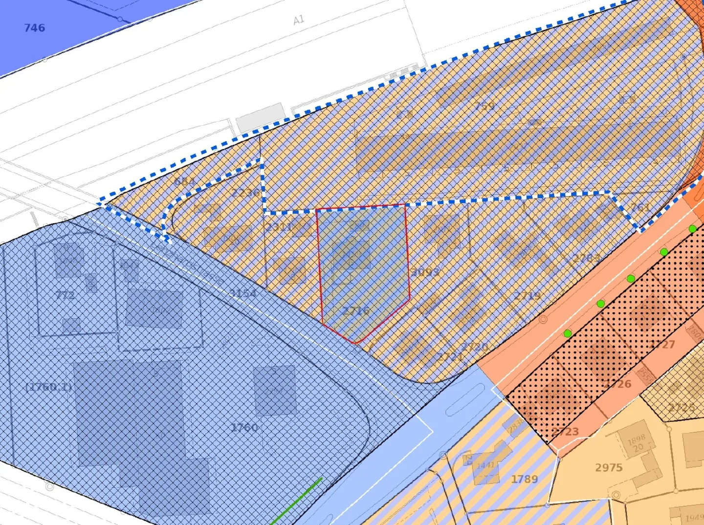 INTERESTING LOCATION FOR YOUR PROJECT! 1,068 m² Building Land - Photo 5 of 5