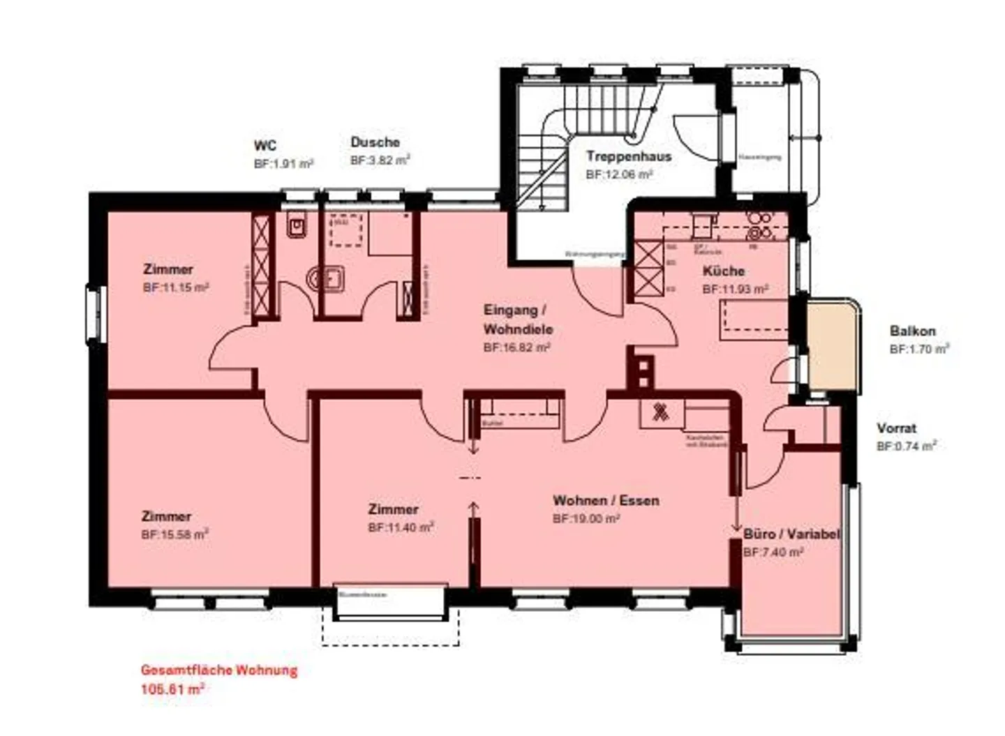 Appartement 5.5 pièces à Eglisau - Photo 13 sur 13