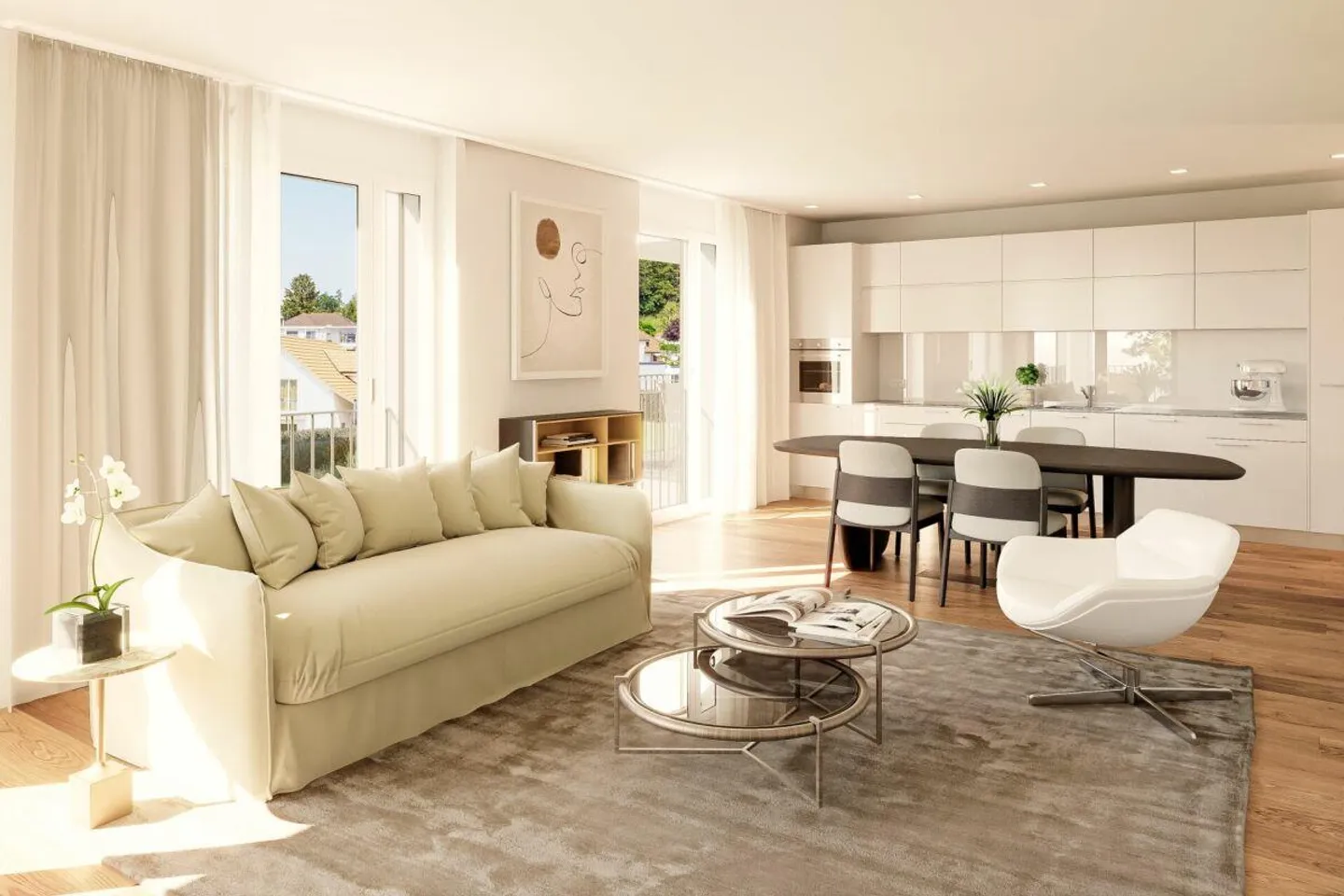 Modernes Apartment im Sonnenberg - Foto 3 von 8