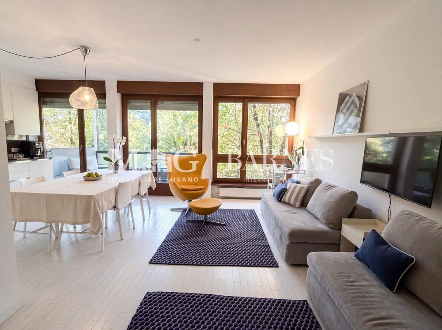 Appartement élégant près du lac de Lugano - Photo 1 sur 8