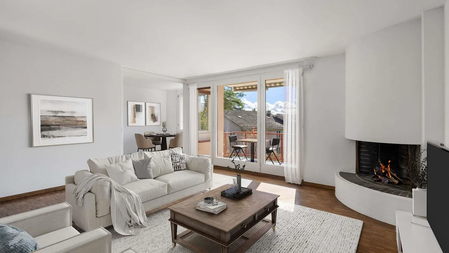 Charming 2.5-room apartment in Zurich-Witikon with development potential... - Photo 1 of 11