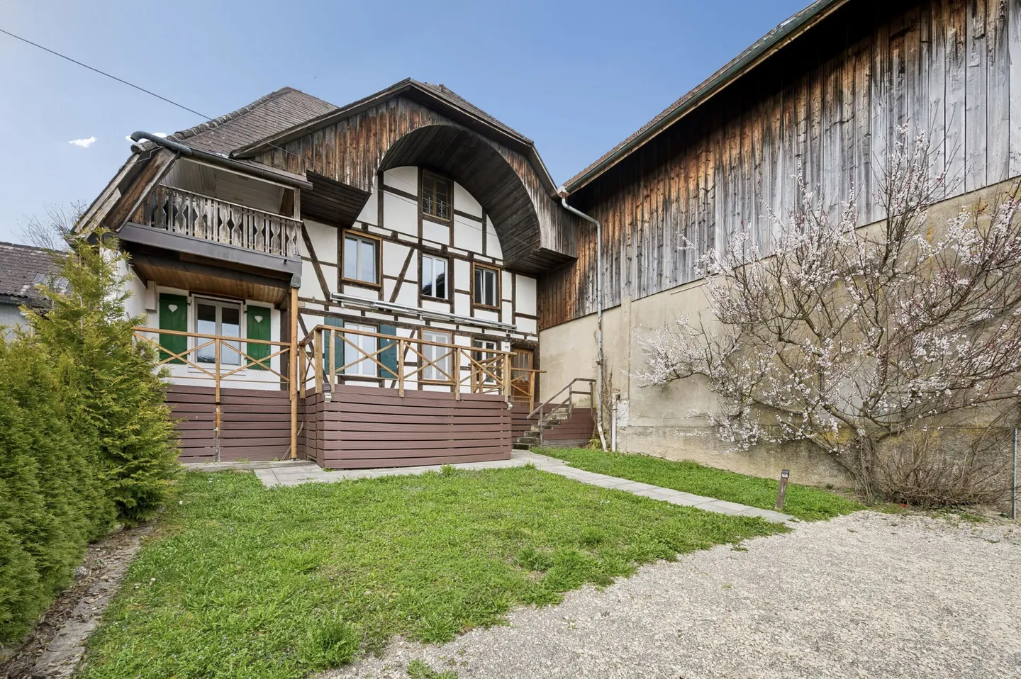 Former farmhouse with two residential units, outbuilding and versatile development potential - Photo 11 of 13