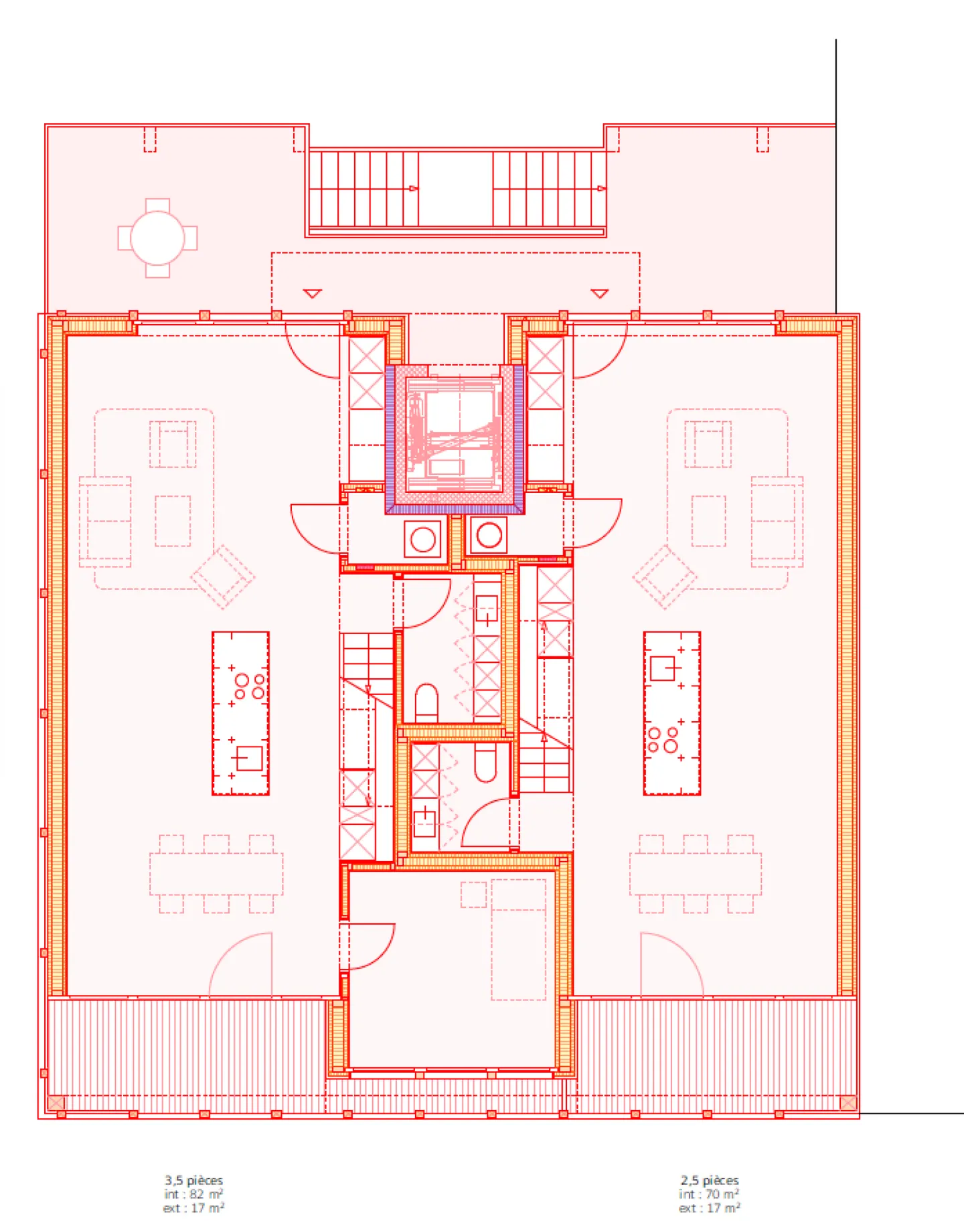 Corgémont, exceptional duplex of 2.5 rooms in new attic - Photo 7 of 7
