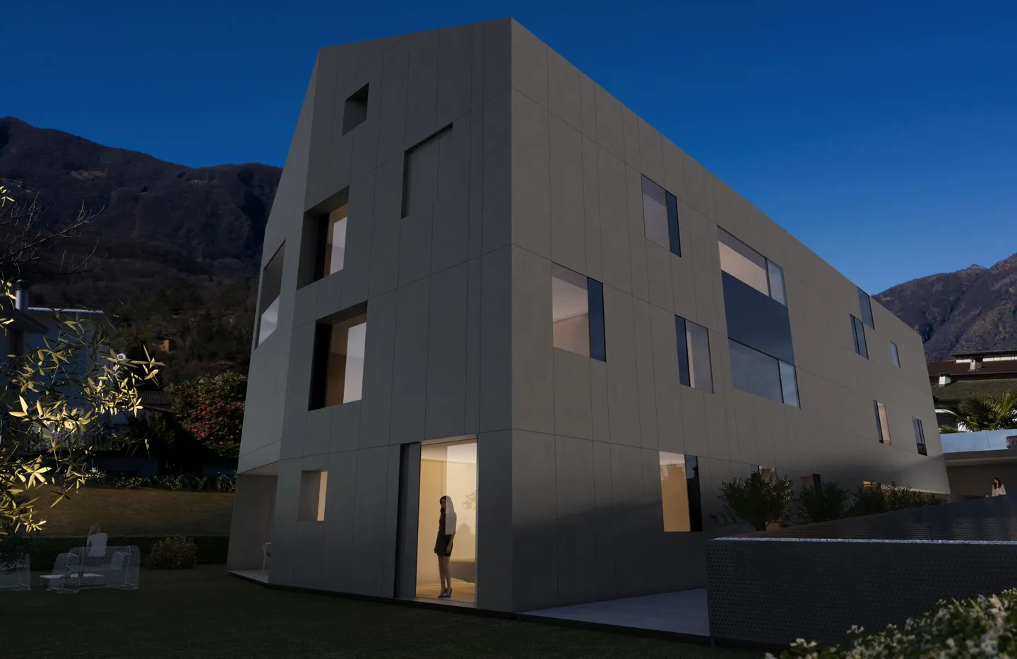 Appartement élégant de 3,5 pièces dans un projet exclusif - seulement 8 unités à Losone - Photo 3 sur 7