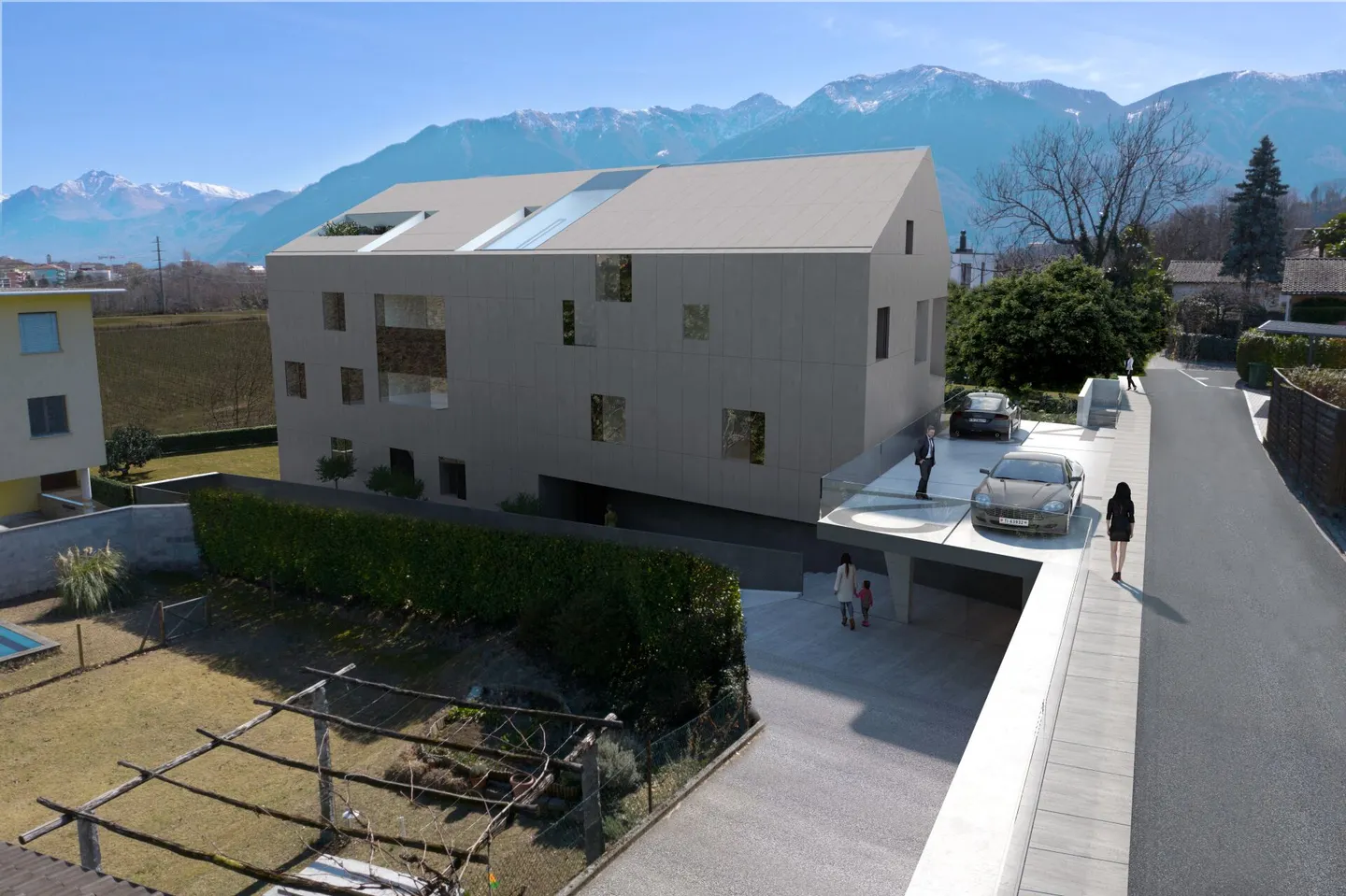 Appartement élégant de 3,5 pièces dans un projet exclusif - seulement 8 unités à Losone - Photo 1 sur 7