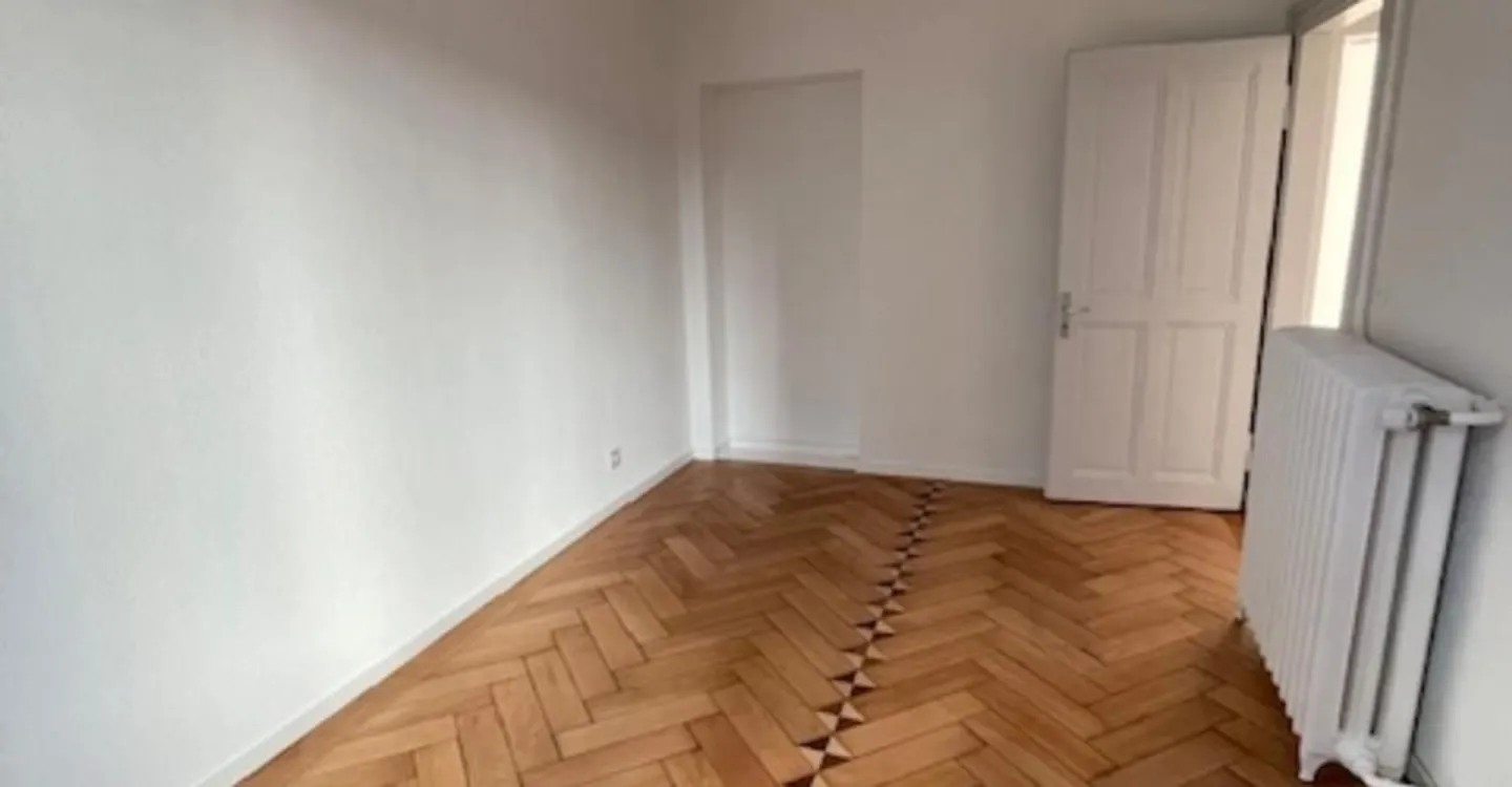 Schöne renovierte 3-Zimmer-Wohnung mit Gemeinschaftsgarten - Zentrum von Biel - Foto 4 von 10