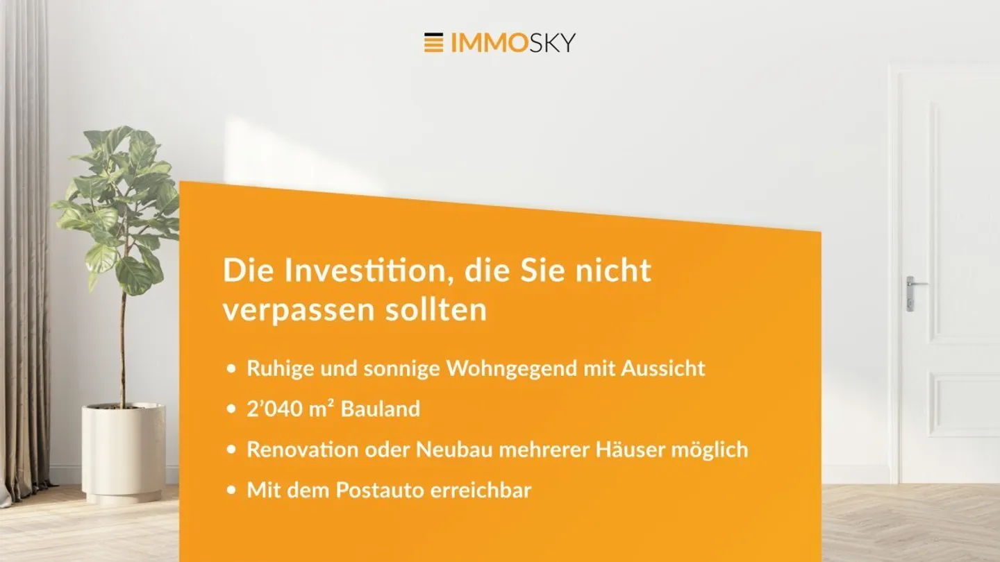 Land with great potential - Grundstück mit grossem Potential - Photo 2 of 2