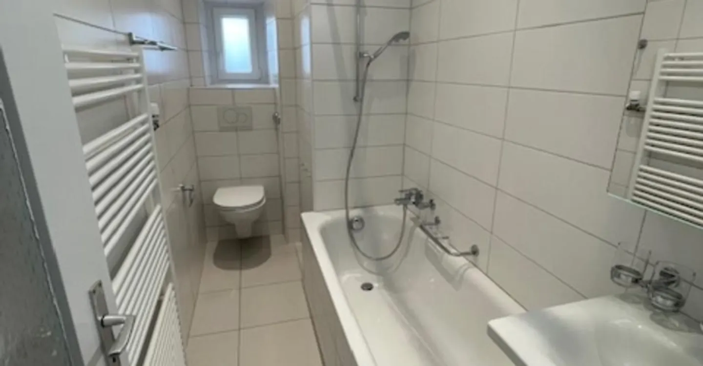 Schöne renovierte 3-Zimmer-Wohnung mit Gemeinschaftsgarten - Zentrum von Biel - Foto 8 von 10