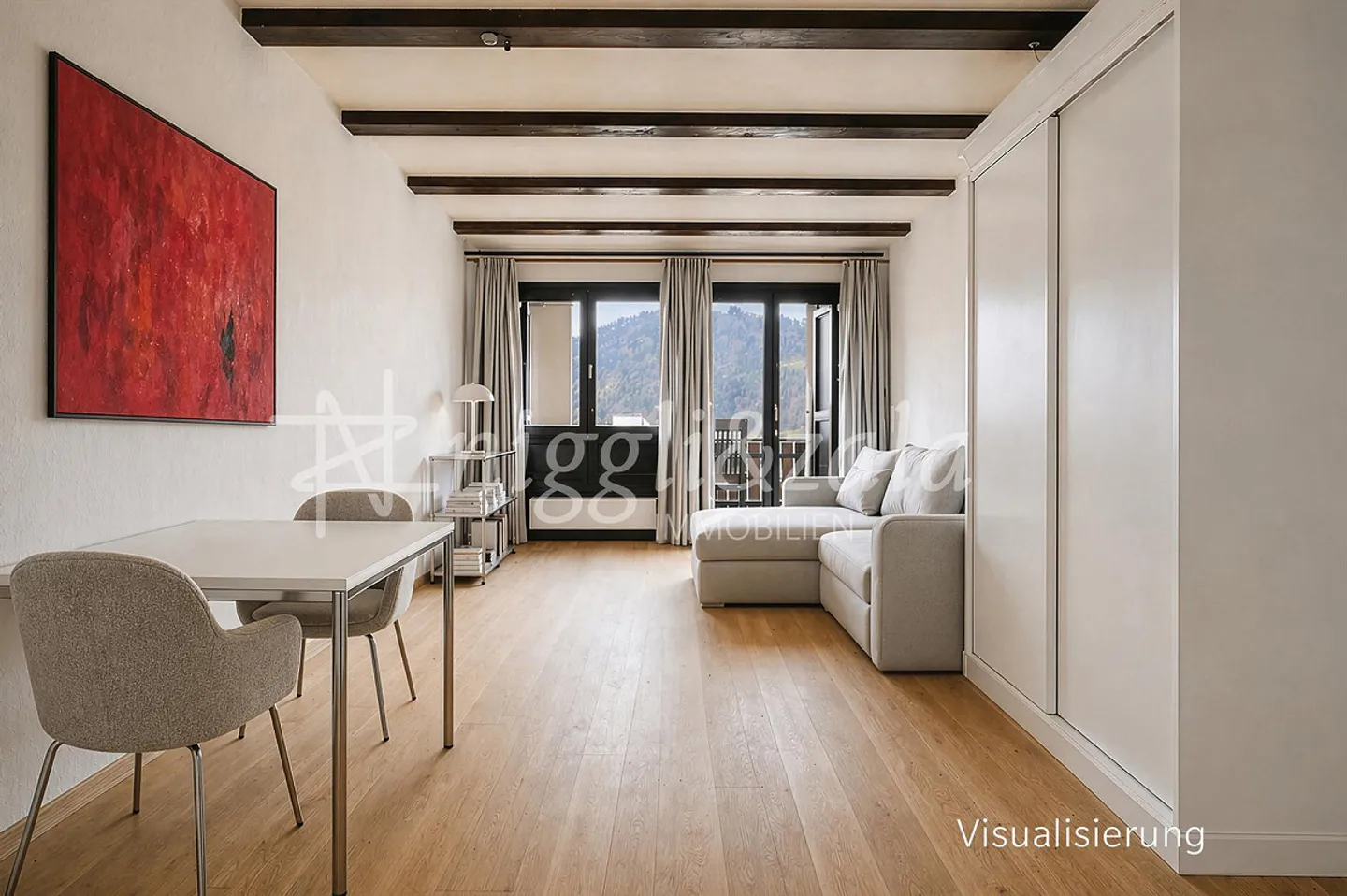 Scenic and Quiet 1.5-Room Apartment - Photo 1 of 5