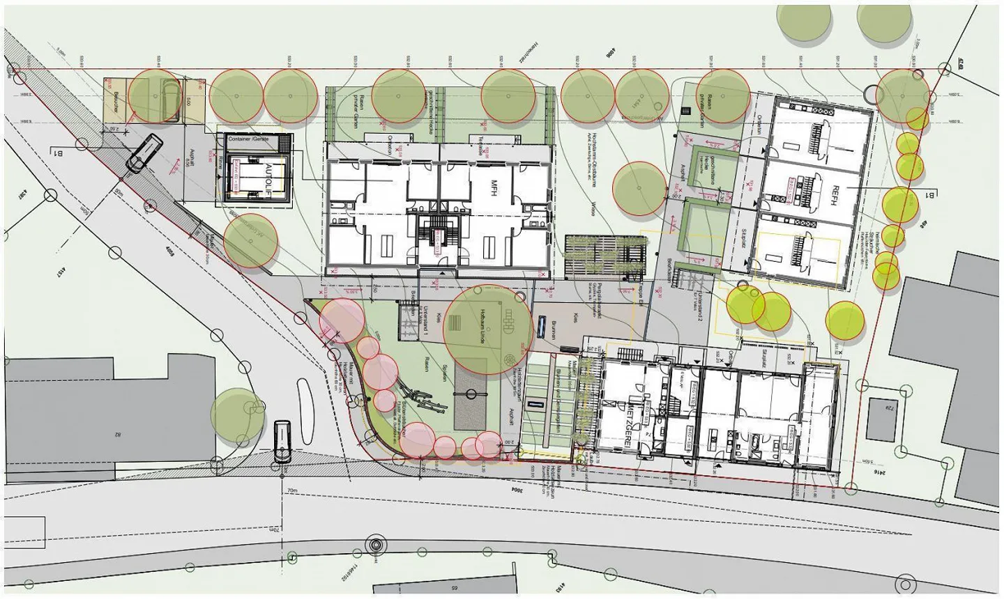 Casa a schiera con 3 appartamenti duplex / NUOVA COSTRUZIONE - Foto 4 di 9