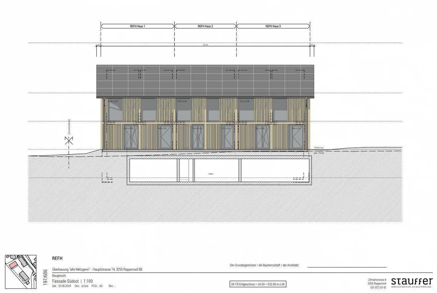 Casa a schiera con 3 appartamenti duplex / NUOVA COSTRUZIONE - Foto 5 di 9