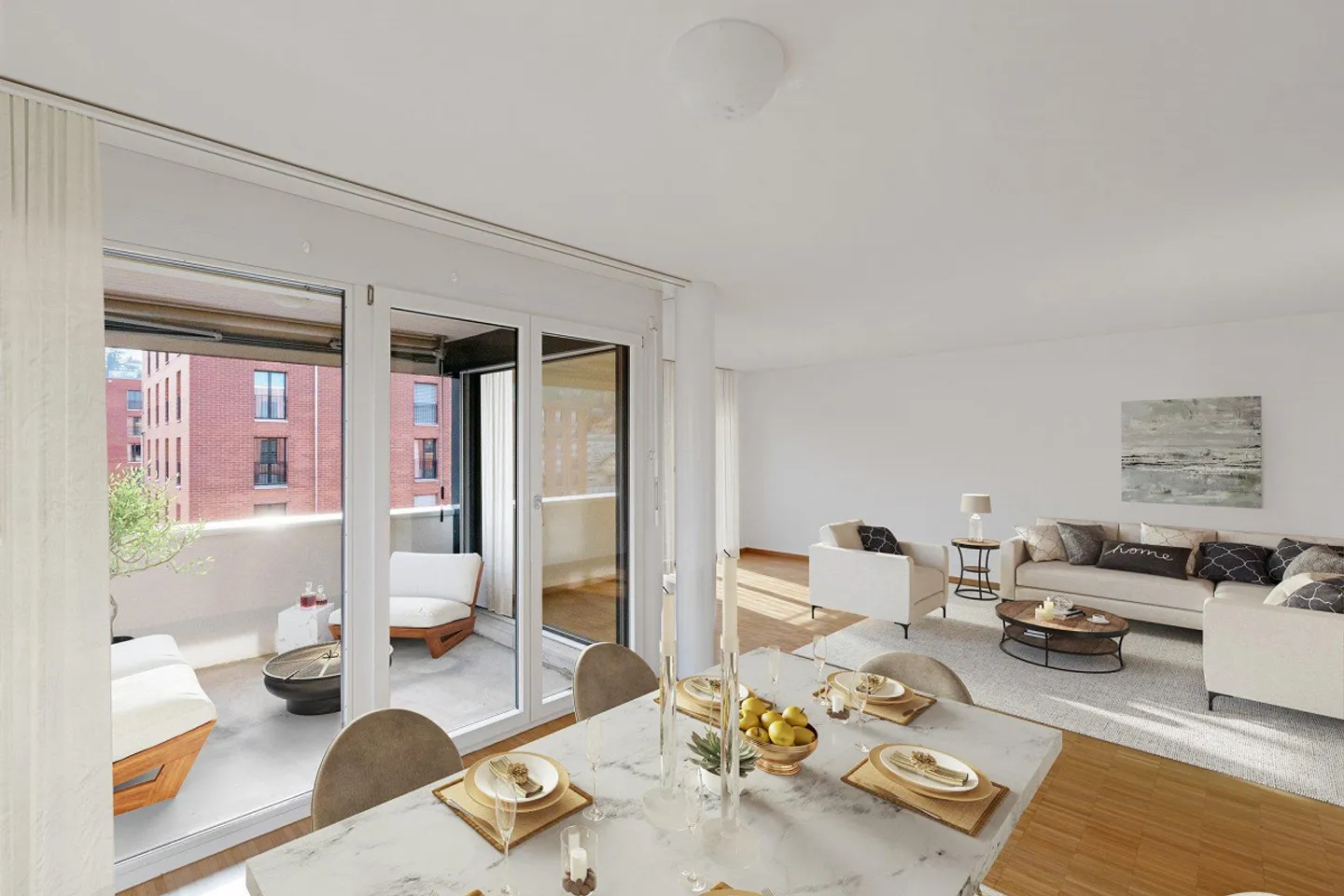 Appartamento spazioso e moderno con loggia - Foto 2 di 9