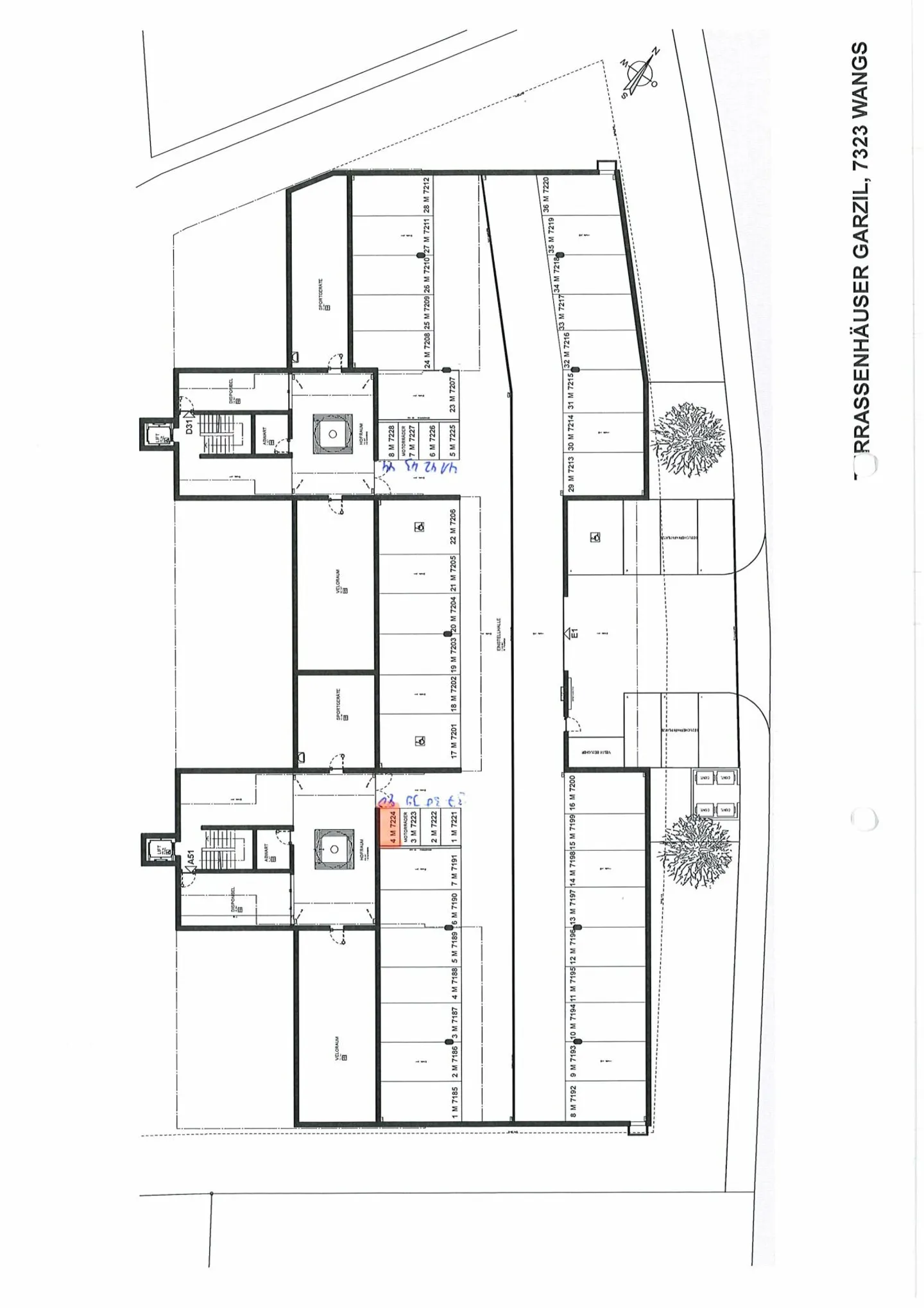 Parcheggio per moto - Foto 1 di 1