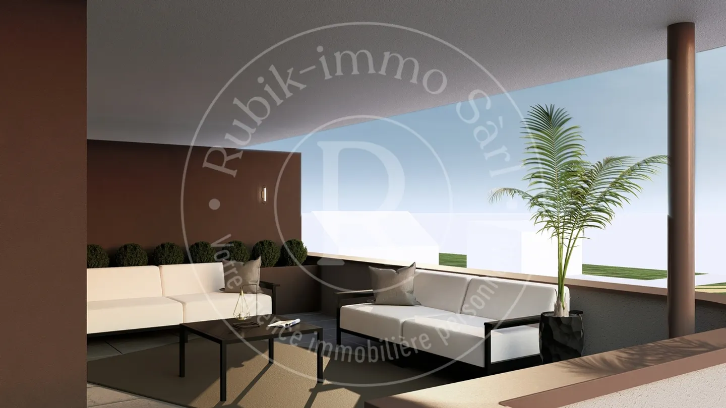 Bell'appartamento di 3,5 stanze con balcone di 37m² - Foto 9 di 11