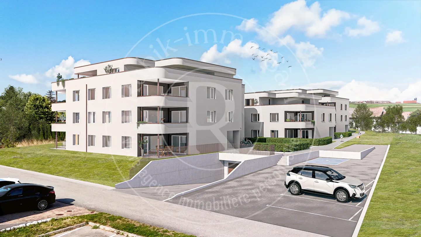 Bell'appartamento di 3,5 stanze con balcone di 37m² - Foto 10 di 11