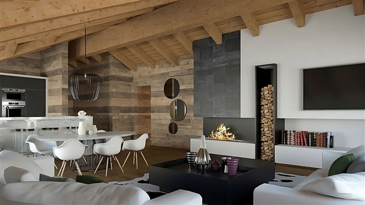 «Neues Chalet mit 4,5 Zimmern - Les Masses» - Foto 4 von 12