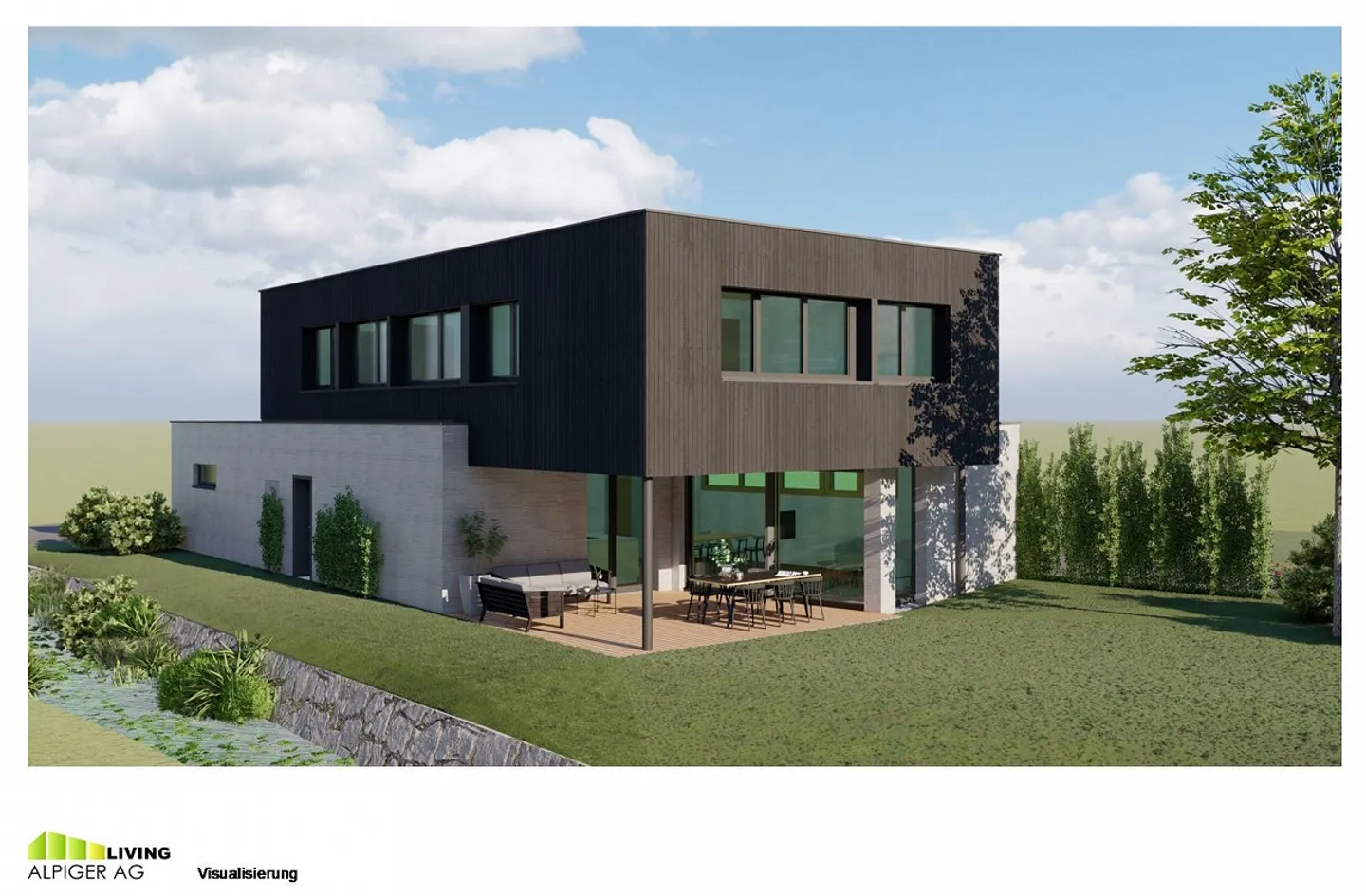 5.5 Zimmer Einfamilienhaus - Foto 1 von 6