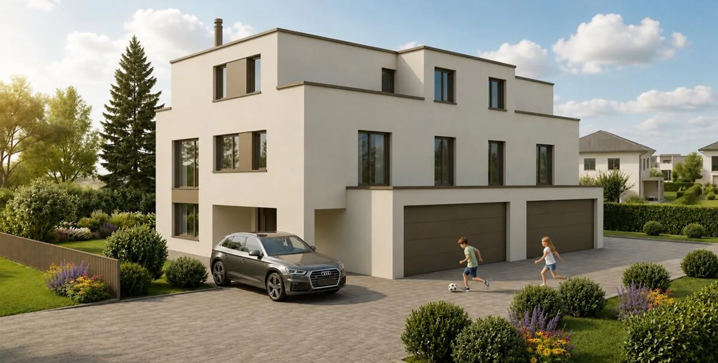 Exklusives Doppelhaus in Top-Lage - Foto 2 von 3