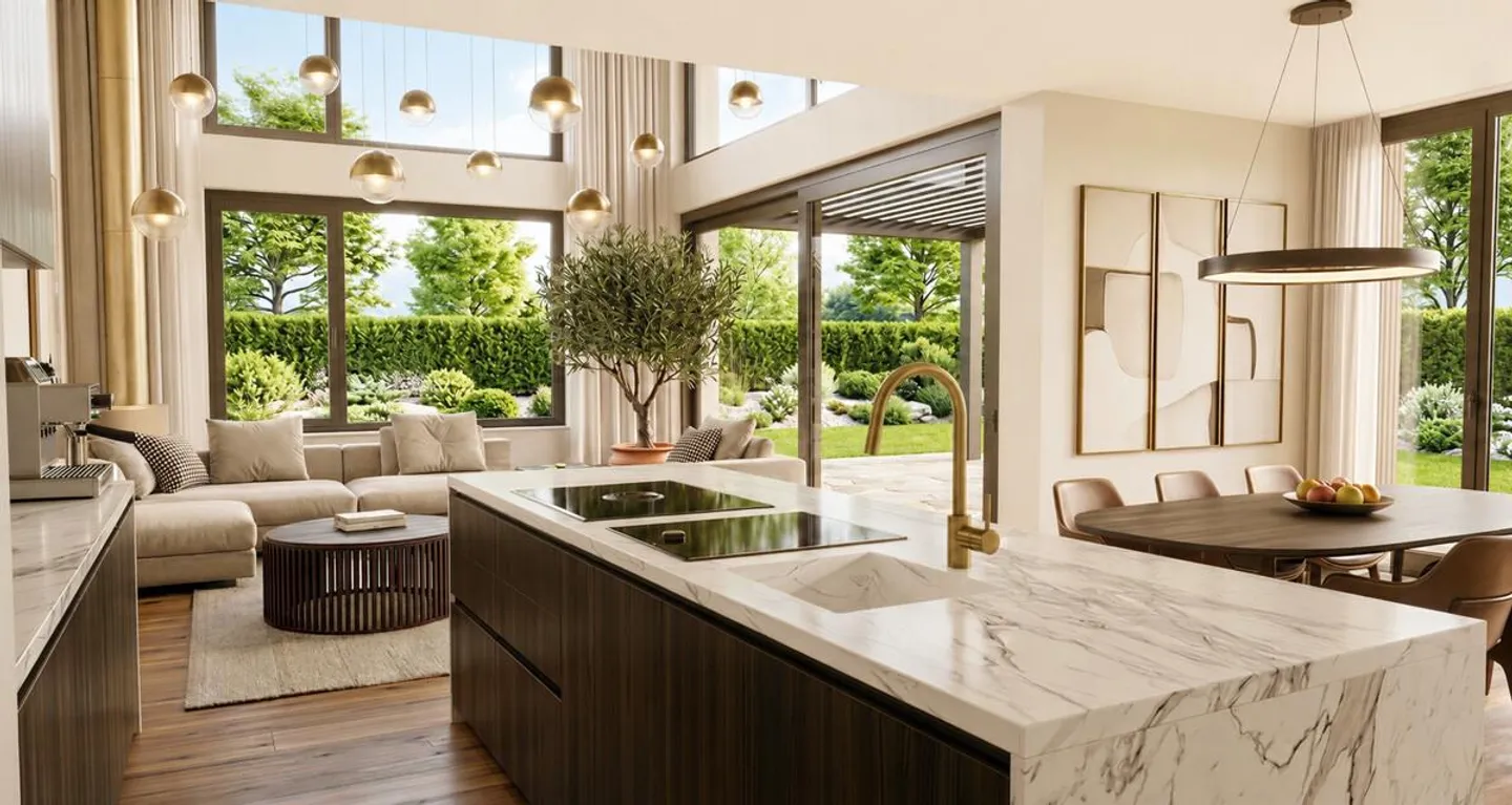 Exklusives Doppelhaus in Top-Lage - Foto 3 von 3