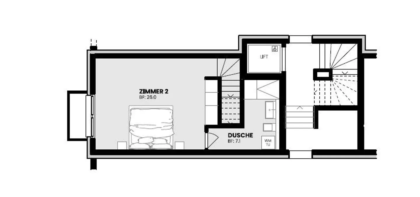 Progetto di nuova costruzione Cube: Appartamento in proprietà esclusiva - Foto 8 di 14