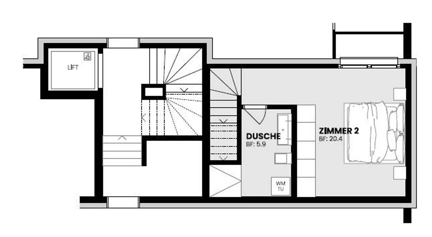Progetto di nuova costruzione Cube: Appartamento in proprietà esclusiva - Foto 10 di 14