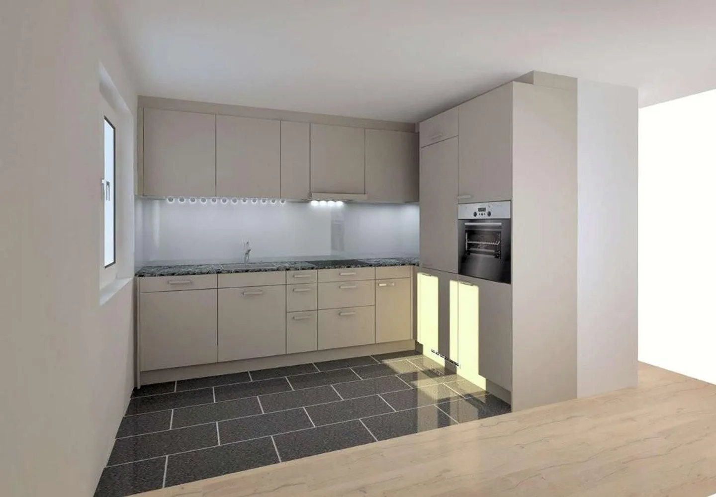 Moderne Wohnung mit Munotblick - Foto 3 von 8