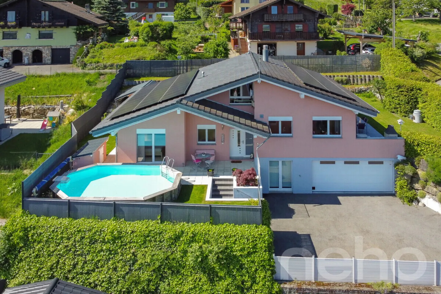 Una villa eccezionale con vista panoramica - Choëx - Foto 2 di 13