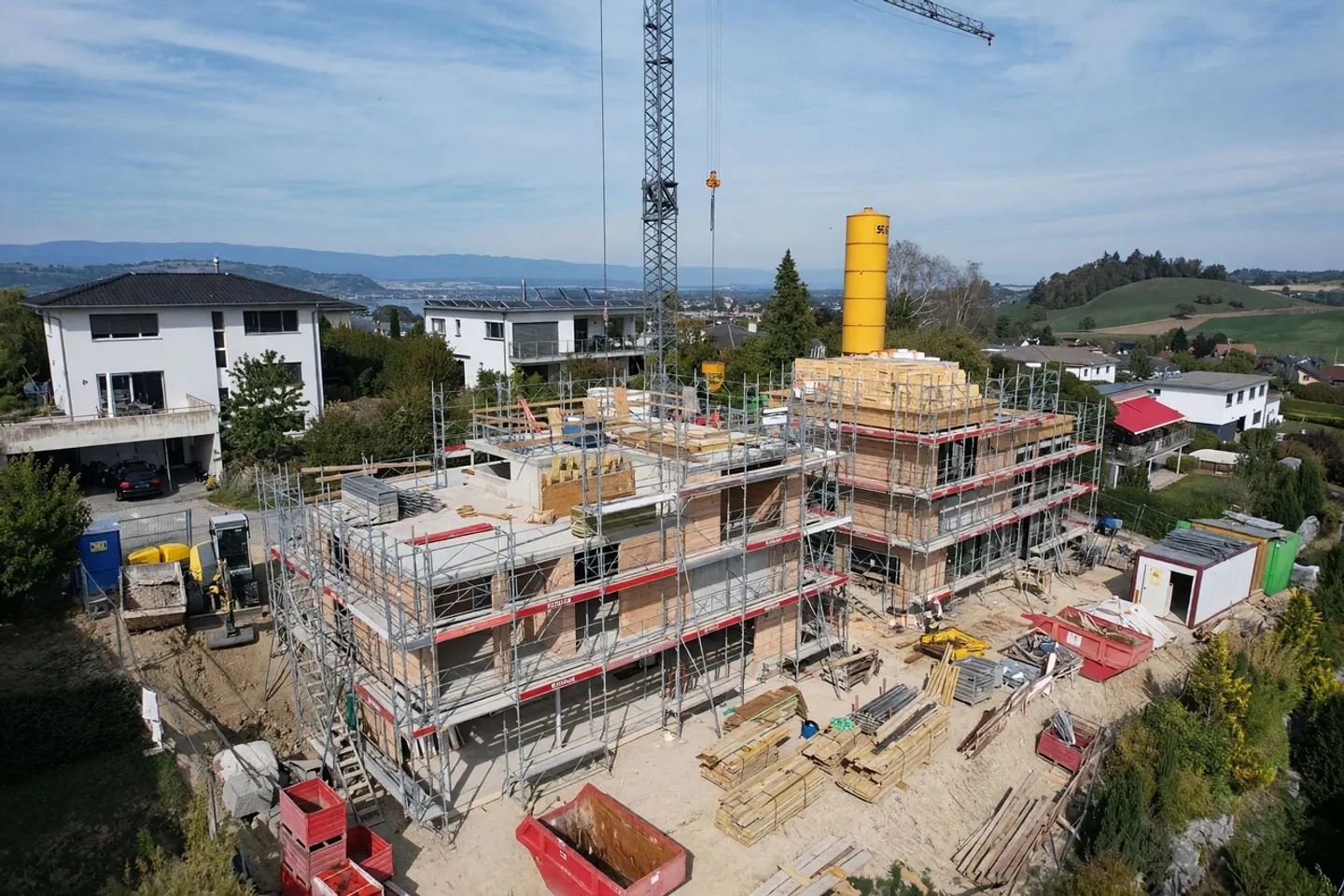 Nouvelle villa familiale à Courgevaux - Photo 1 sur 5