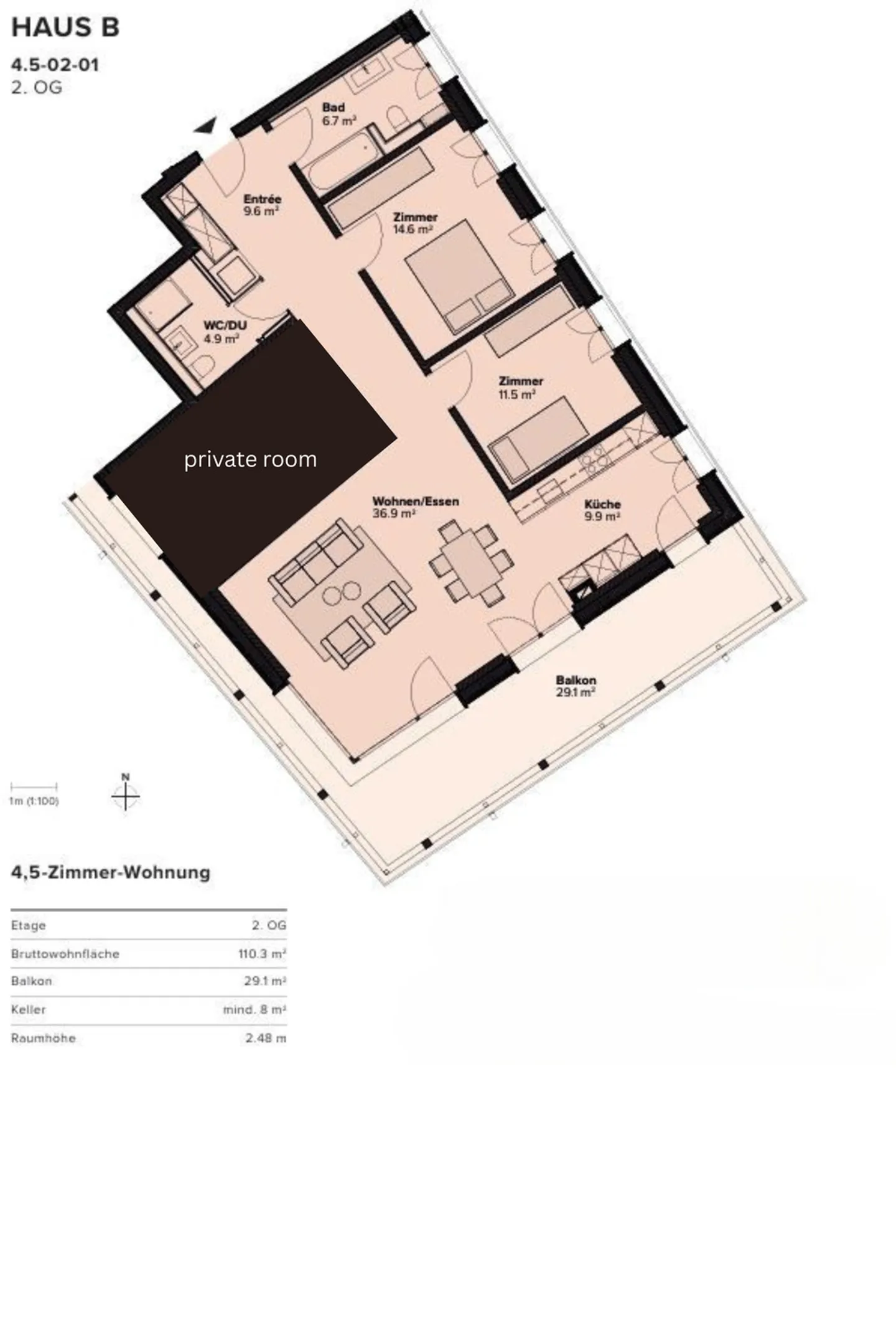 Apartment for rent - Photo 9 of 9