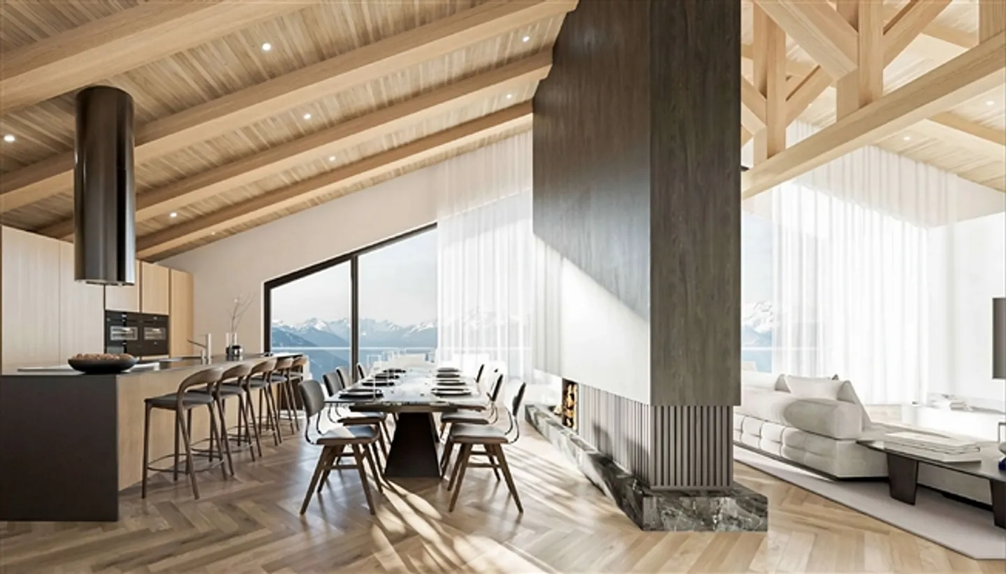 «Wunderschöne Wohnung im Zentrum von Crans Montana» - Foto 4 von 13