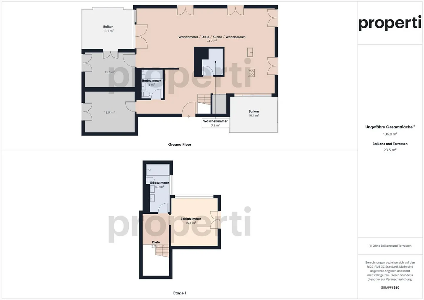 Luxuriöse Duplexwohnung mit Terrasse - Foto 12 von 13
