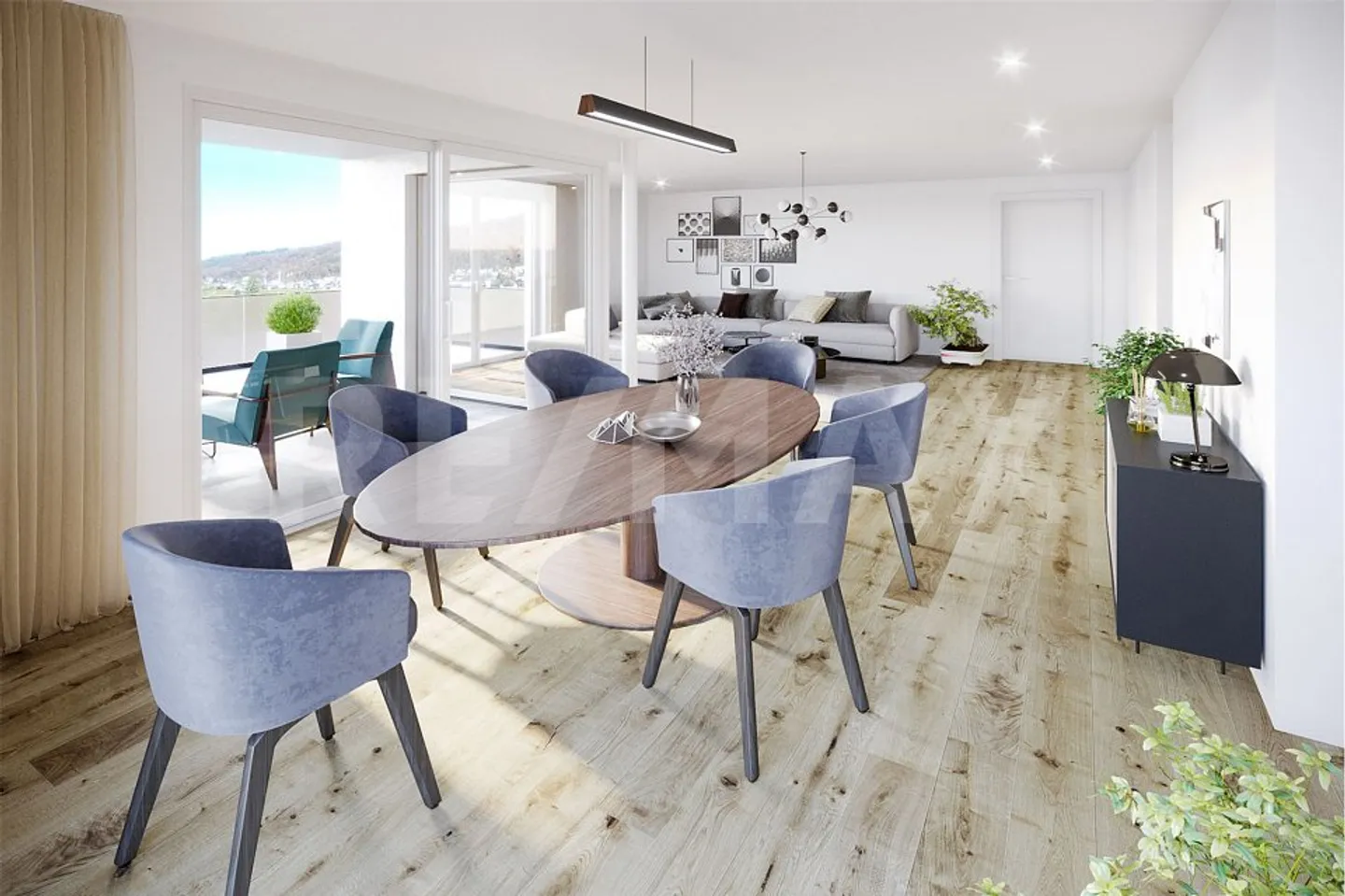 Appartement penthouse neuf exclusif de 7 1/2 pièces - Photo 3 sur 6