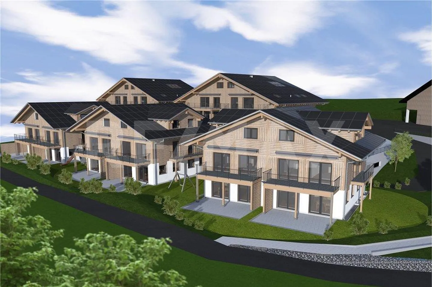 "Hubelmatte Krattigen" - Your new home: 6.5-room semi-detached houses with state-of-the-art building technology - Photo 4 of 13