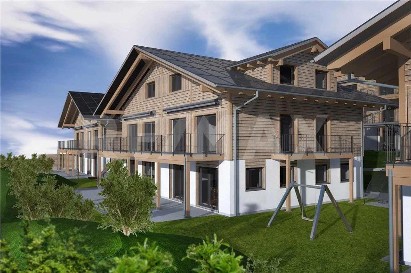 "Hubelmatte Krattigen" - Your new home: 6.5-room semi-detached houses with state-of-the-art building technology - Photo 5 of 13