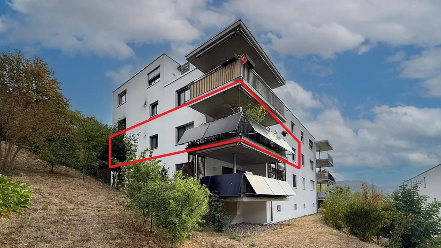 Appartement moderne de 4,5 pièces avec balcon et deux places de parking - Photo 17 sur 17