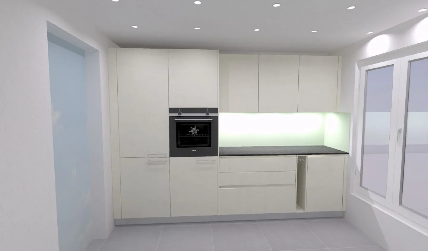 Freshly renovated 3.5-room apartment with balcony, fireplace, and Zihl view - ideal for couples or singles! - Photo 3 of 6